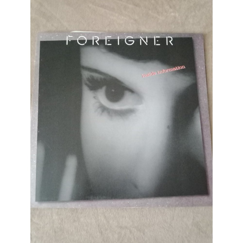 Foreigner inside information vinyl